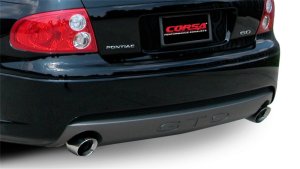 Pontiac GTO Performance Exhaust - Rear - CORSA Performance - Cat-Back + X-Pipe Sport - Polished - `05-`06